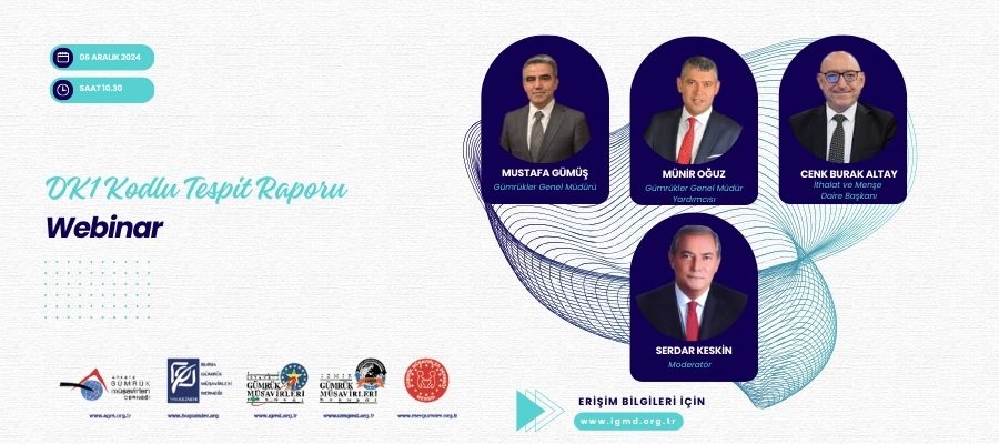 Dernekler ortak - DK1 Tespit Koduna İlişkin Webinar hk. 