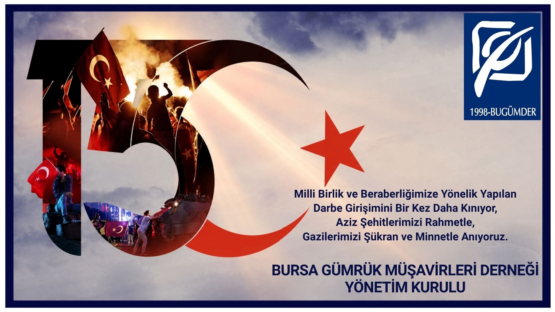 15 TEMMUZ DEMOKRASİ VE MİLLİ BİRLİK GÜNÜ... / 14.07.2026