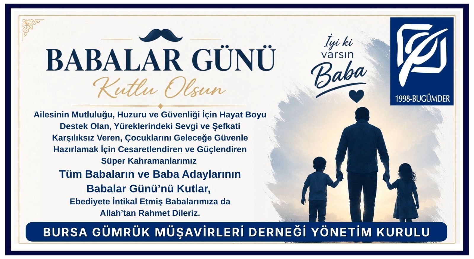 BABALAR GÜNÜ KUTLU OLSUN... / 19.06.2026